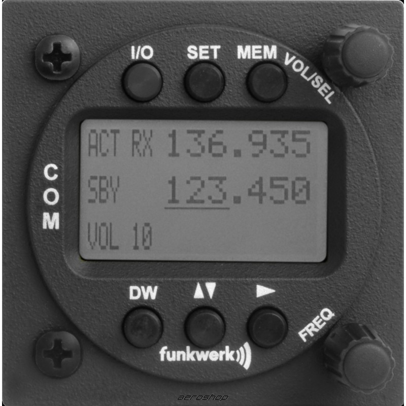 Radio ATR833 Funkwerk Funke écran LCD - AEROSHOP